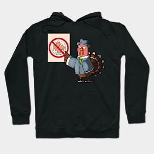 Funny Christmas Thanks Giving Turkey Hoodie